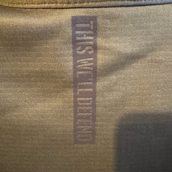 Grunt Style Men's Quarter Zip Sweater - Tan - Picture 5 of 6